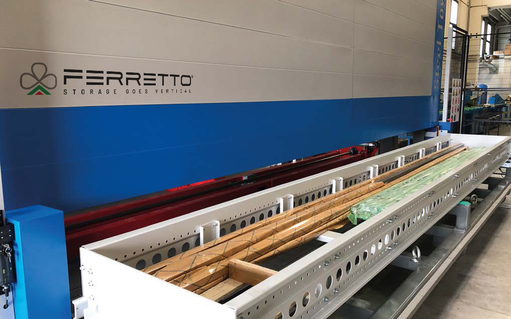Ferretto Vertimag Plus automatiserat vertikallager (långgods och profiler) - Bild 11